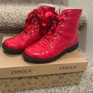 Red L’Amour boots